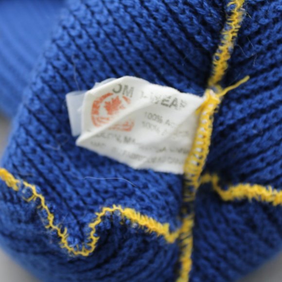 Vintage Toque / Beanie - Winnipeg Bluebombers Wrap Graphic - Adult Stretch Fit - Picture 7 of 7